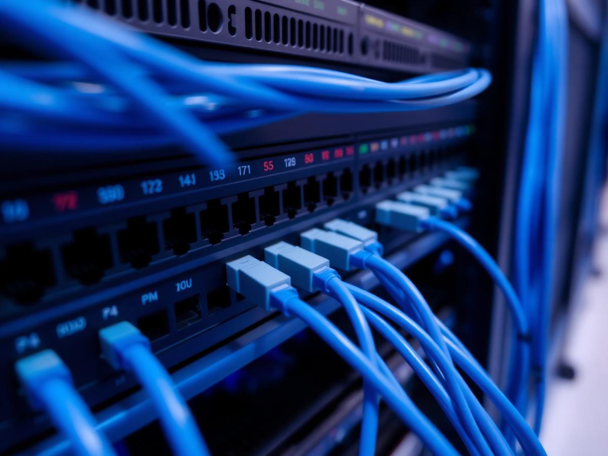 Network switches & Ethernet cabling